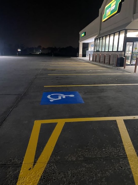 When do parking lot markings start sending the wrong message about your property