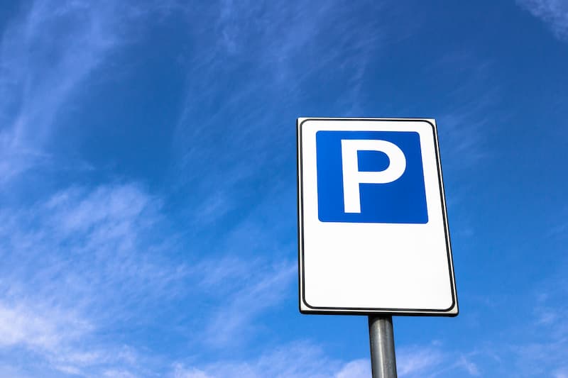 Ada parking signage