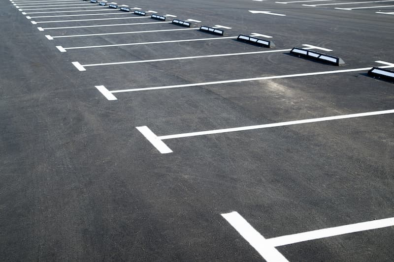 Parking lot painting